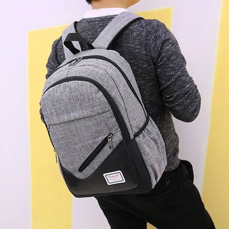 3 Ks Batoh Školní Taška Na Notebook Plátěné Tašky S Křížovým Tělem Camping Travel Kabelka Pen Bag