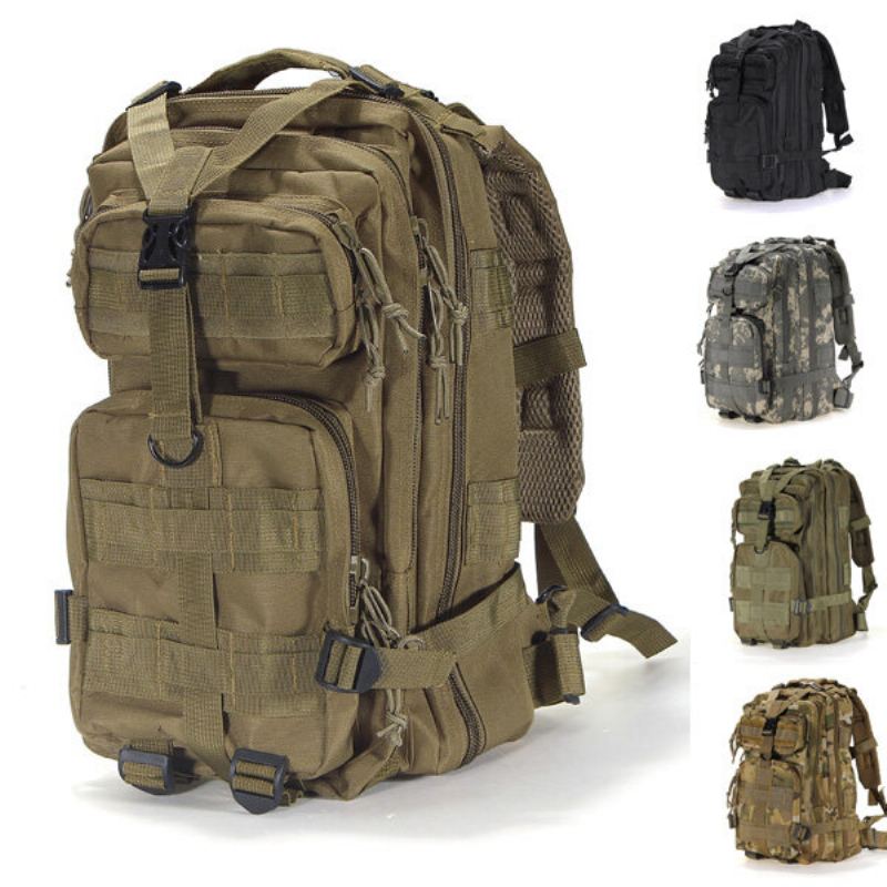 30l Horolezecká Taška Taktický Batoh Vodotěsný Na Rameno Outdoor Camping Hunting