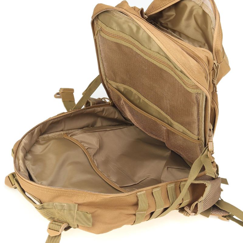 45l 900d Voděodolný Taktický Batoh Oxford Cloth Molle Military Outdoor Bag Cestování Camping Turistika Horolezecká Taška