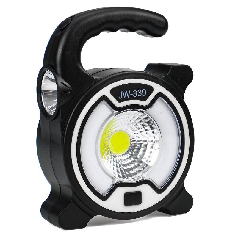 5w 1200mah Cob Camping Light Multifunkční Flood Bluetooth Reproduktory Venkovní Pracovní Světlo