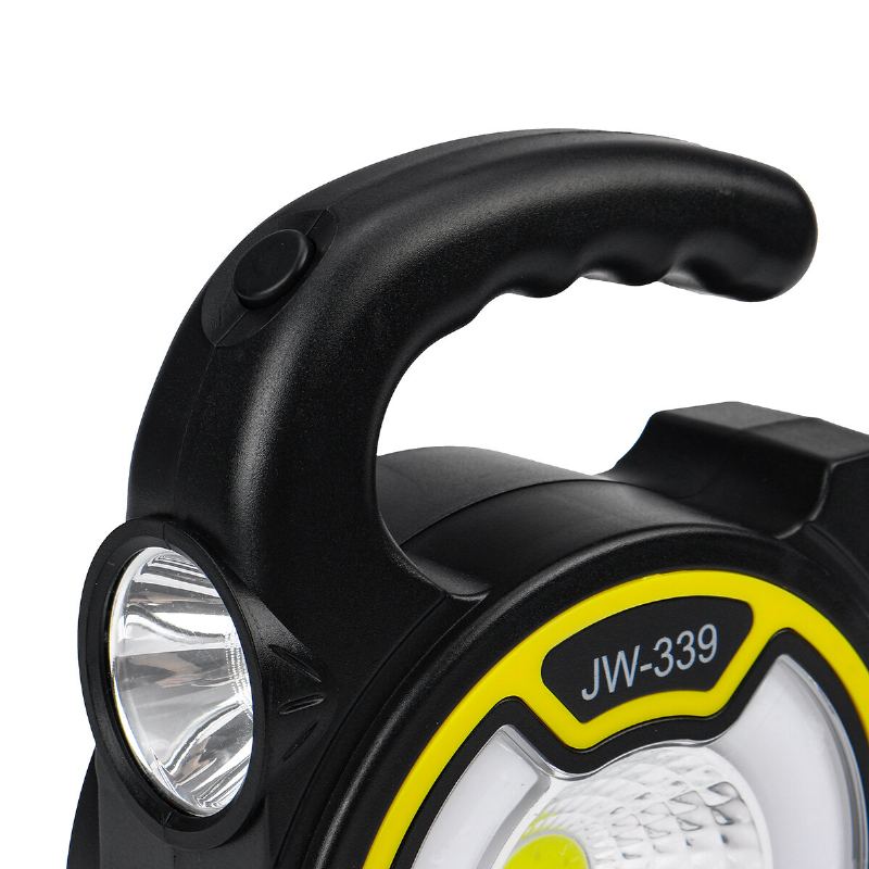 5w 1200mah Cob Camping Light Multifunkční Flood Bluetooth Reproduktory Venkovní Pracovní Světlo