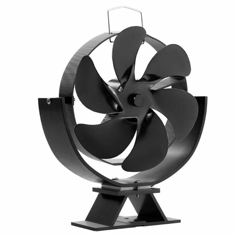 6-lopatkový Hořák Na Dřevo Krbový Ventilátor