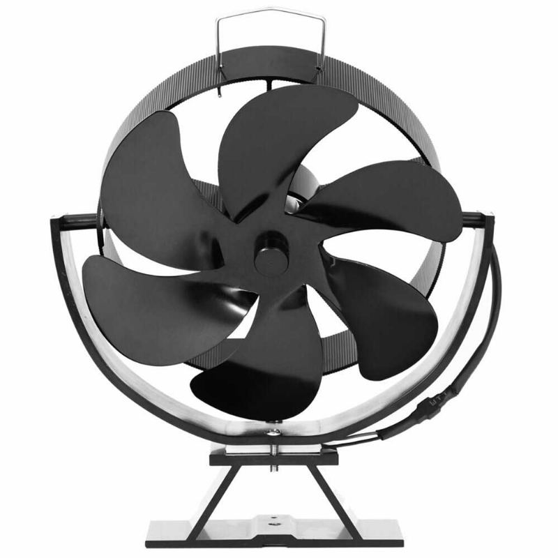 6-lopatkový Hořák Na Dřevo Krbový Ventilátor