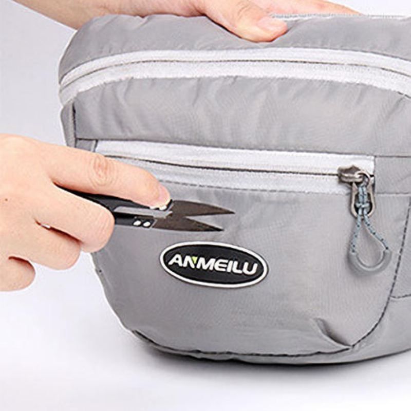 Anmeilu 2.5 L Voděodolná Nylonová Taška Do Pasu Přes Rameno Outdoor Camping Sports 6palcové Pouzdro Na Telefon