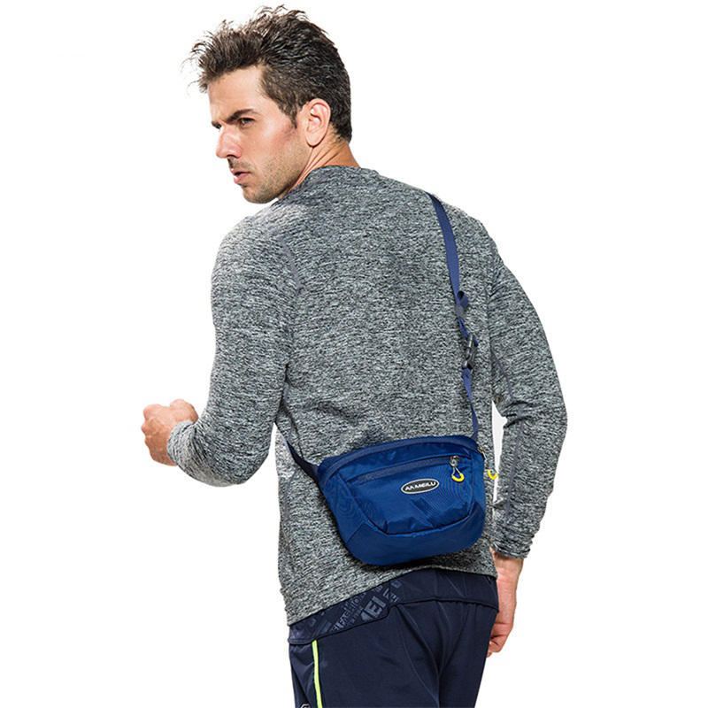 Anmeilu 2.5 L Voděodolná Nylonová Taška Do Pasu Přes Rameno Outdoor Camping Sports 6palcové Pouzdro Na Telefon