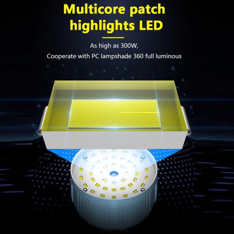 Camping Light Solární Venkovní Usb Nabíjecí 3 Režimová Stanová Lampa Přenosná Lucerna