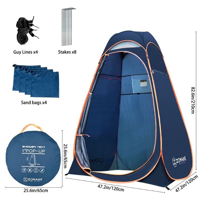 Camping Shower Stan Přenosná Šatna