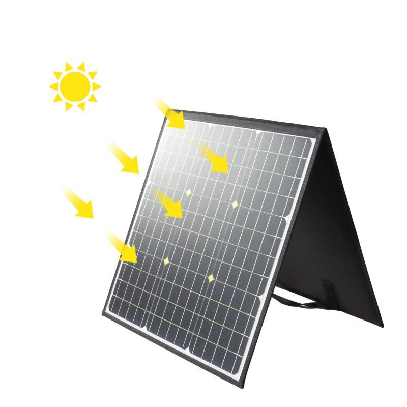 Eu/us Direct Flashfish 100w 18v Přenosný Solární Panel 5v Usb Skládací Články Venkovní Zdroj Napájení Camping Garden Pro Elektrárnu