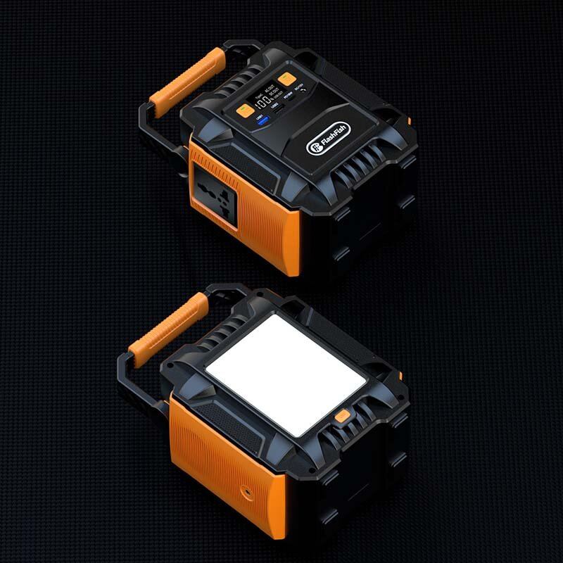 Eu/us Direct Flashfish 200w Elektrárna 110v 220v 48000mah Přenosný Solární Generátor Bateriový Zdroj 172wh Nouzové Osvětlení Pro Venkovní Kempování