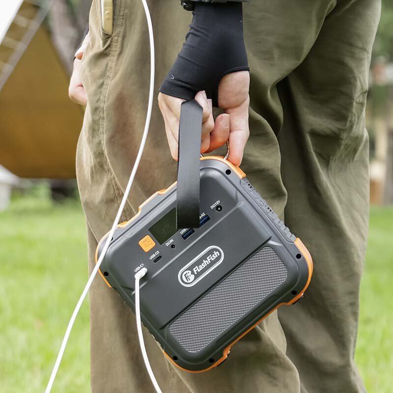Eu/us Direct Flashfish A101 120w 96wh 26400mah Přenosná Elektrárna Napájení Generátoru Záložní Baterie Přenosné Powerbanky Lithiová Pro Kempování A Cestování