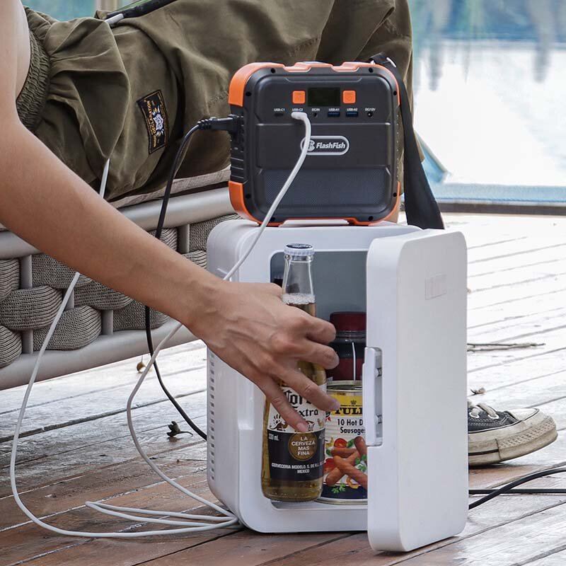 Eu/us Direct Flashfish A101 120w 96wh 26400mah Přenosná Elektrárna Napájení Generátoru Záložní Baterie Přenosné Powerbanky Lithiová Pro Kempování A Cestování