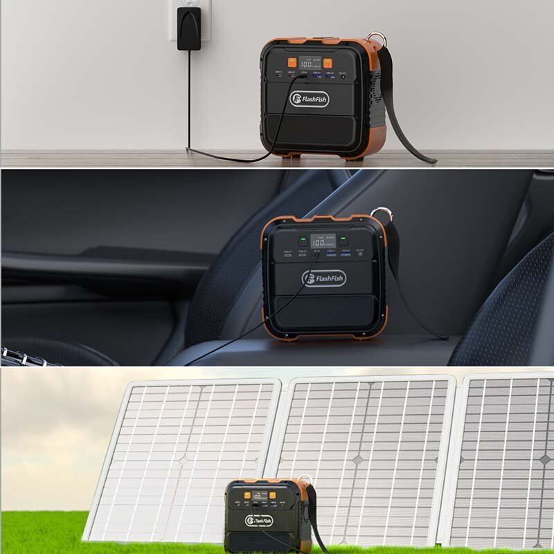 Eu/us Direct Flashfish A101 120w 96wh 26400mah Přenosná Elektrárna Napájení Generátoru Záložní Baterie Přenosné Powerbanky Lithiová Pro Kempování A Cestování