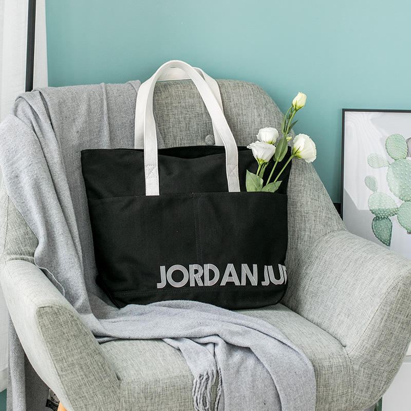 Jordan&judy 2.2l Plátěná Taška Přes Rameno Kabelka Pro Volný Čas Nákupní Outdoor Cestování
