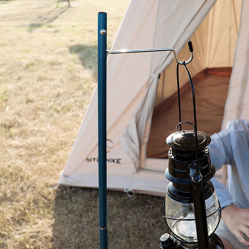 Kempingový Stůl Skládací Tyč Na Lampu Přenosné A Lehké Hliníkové Vybavení Odolná Lehká Lampa Držák Na Pro Piknik Turistika Batohy
