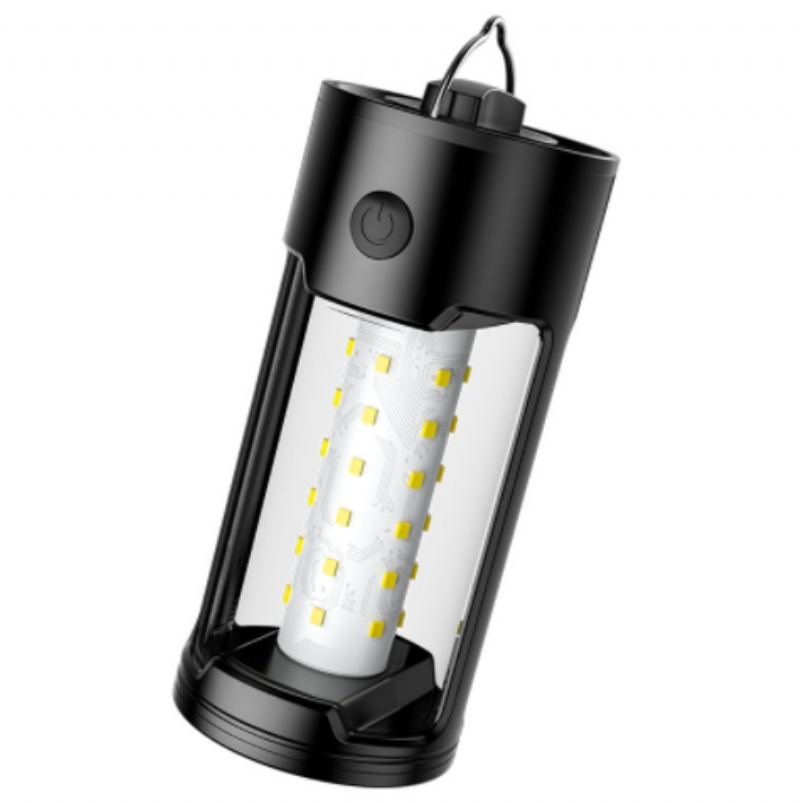 Led Camping Lucerna Dobíjecí Vestavěná Baterie 18650 Přenosná Stanová Lampa Venkovní Voděodolné Kempingové Nouzové Světlo