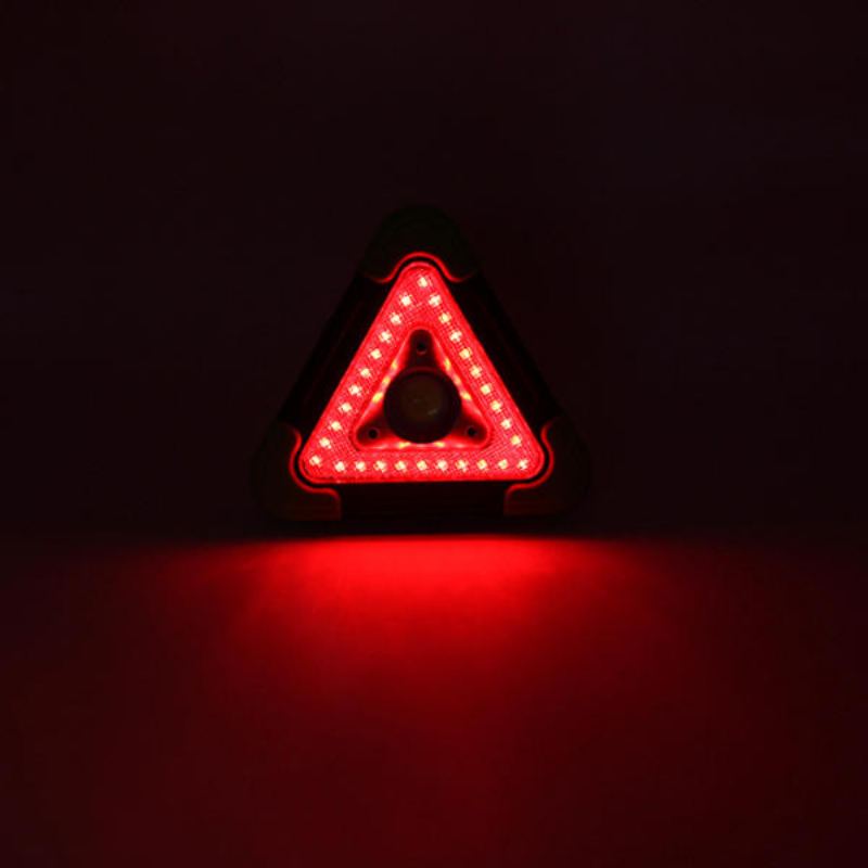 Led Cob Usb Solární Pracovní Světlo Výstražná Lampa 5 Režimů Venkovní Nouzová Svítilna Pro Kempování
