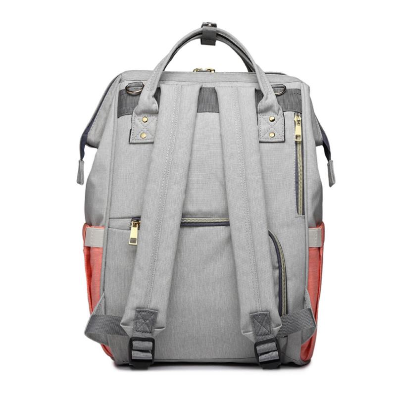 Lequeen Mummy Těhotenské Pleny Batoh Velkokapacitní Dětská Taška Přes Rameno Outdoor / Cestovní
