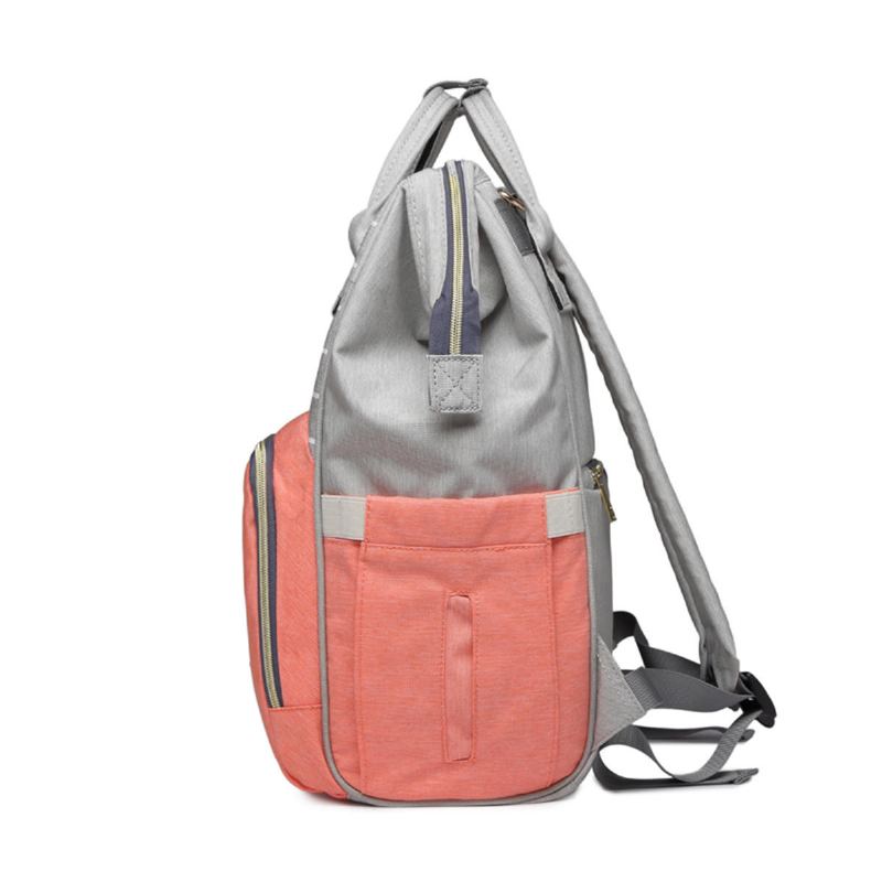 Lequeen Mummy Těhotenské Pleny Batoh Velkokapacitní Dětská Taška Přes Rameno Outdoor / Cestovní