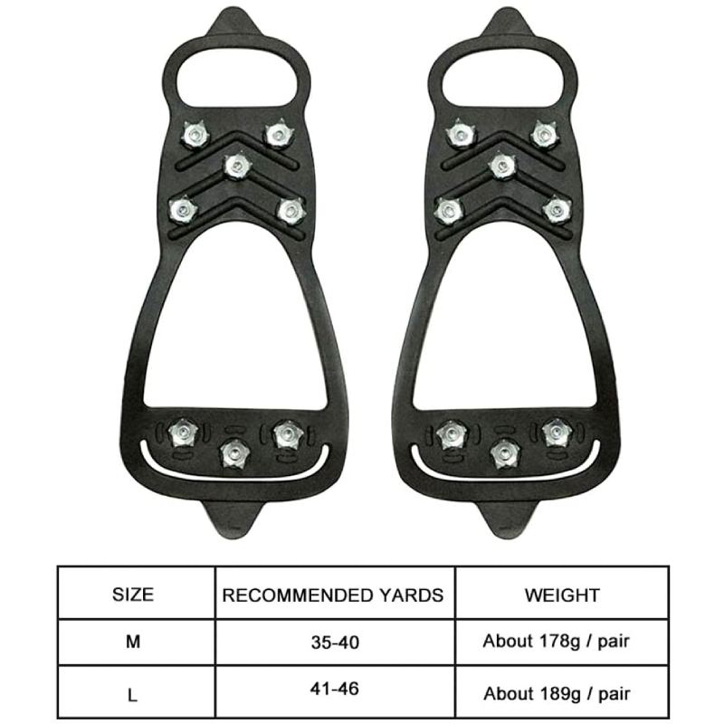 Lezecké Mačky Boty Spike Grip Zimní Outdoorové Vybavení
