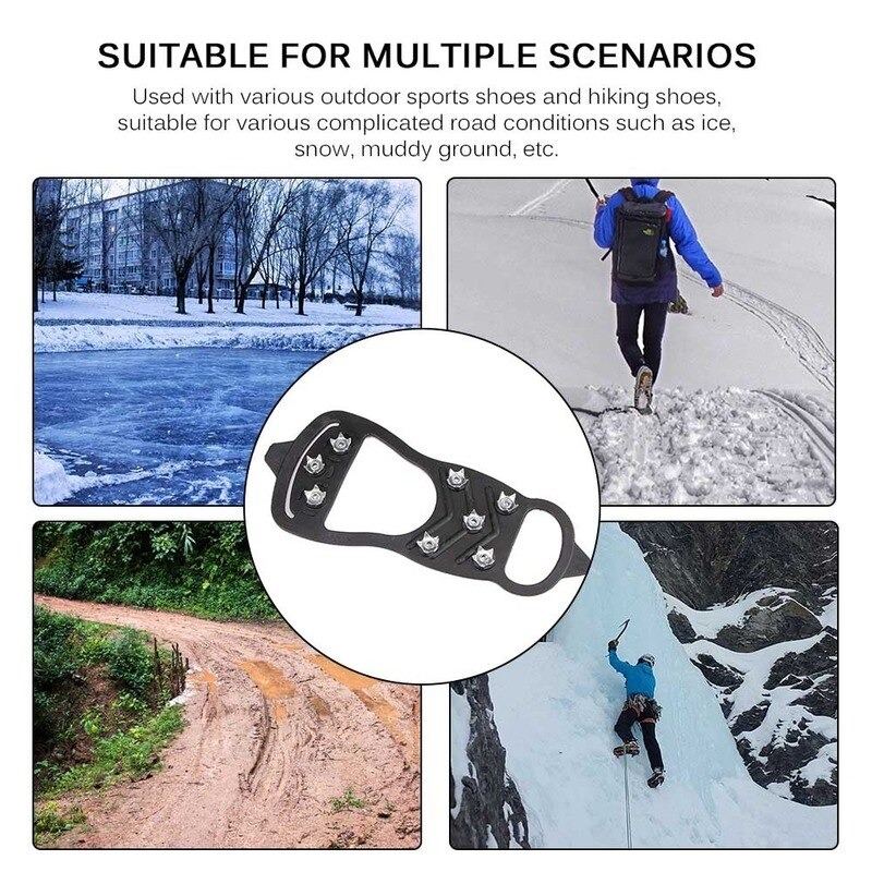 Lezecké Mačky Boty Spike Grip Zimní Outdoorové Vybavení