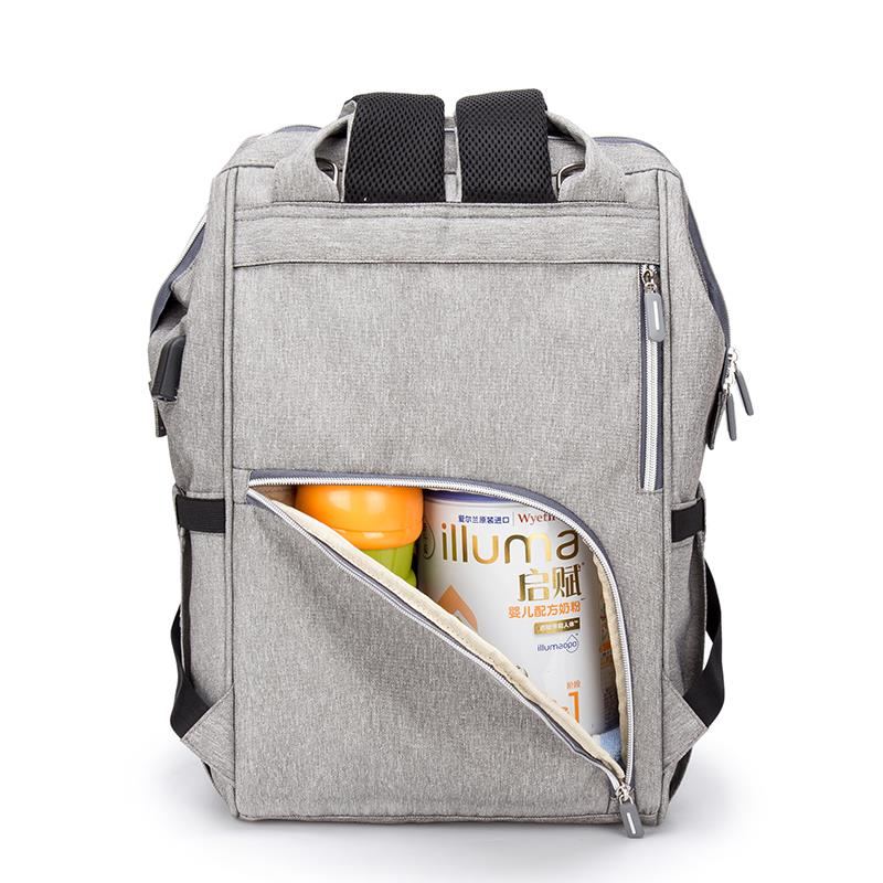 Multifunkční Batoh Mumie Vodotěsný Usb Nabíjecí Port Baby Diape Mom Bag