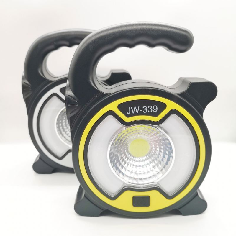 Multifunkční Camping Light Bezdrátové Rádio Bluetooth Reproduktor Usb Pracovní Světlo Searchlight Závěsné