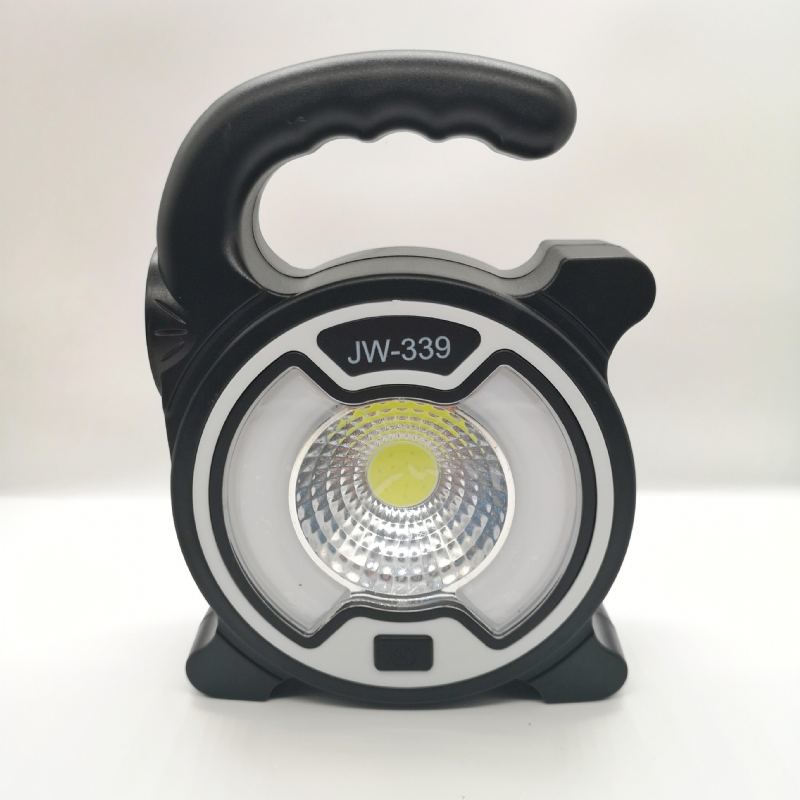 Multifunkční Camping Light Bezdrátové Rádio Bluetooth Reproduktor Usb Pracovní Světlo Searchlight Závěsné