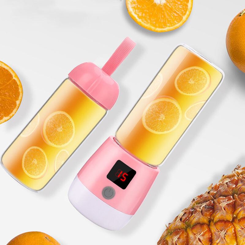 Multifunkční Mini Odšťavňovač Food Maker Na Mléčné Koktejly Stroj Na Výrobu Ovoce Usb Dobíjecí Mixér Camping Picnic