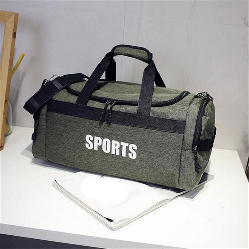 Muži Ženy Camping Cestovní Outdoorové Zavazadlo Přes Rameno Velká Sportovní Taška Do Tělocvičny Duffle