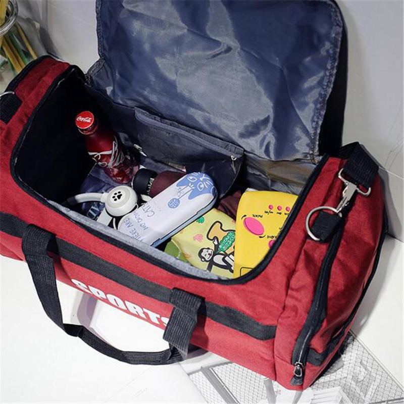 Muži Ženy Camping Cestovní Outdoorové Zavazadlo Přes Rameno Velká Sportovní Taška Do Tělocvičny Duffle