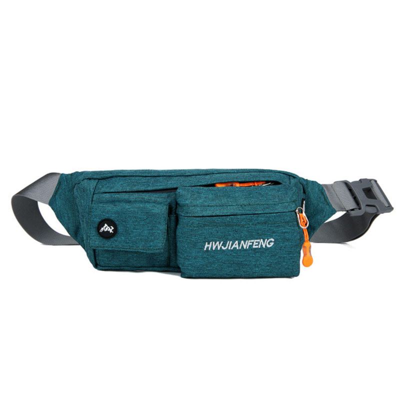 Nylonová Pasová Taška Vodotěsná Crossbody Cestovní Běžecká Unisex Na Zip Na Telefon