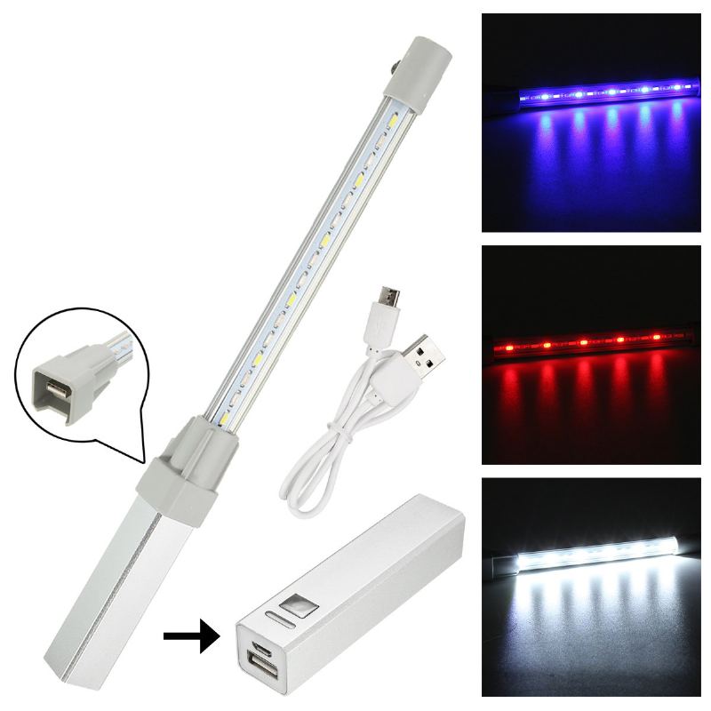 Outdooors Camping 5v/1a Led Světelný Barový Stan Nouzová Výstražná Lampa Změna Barvy