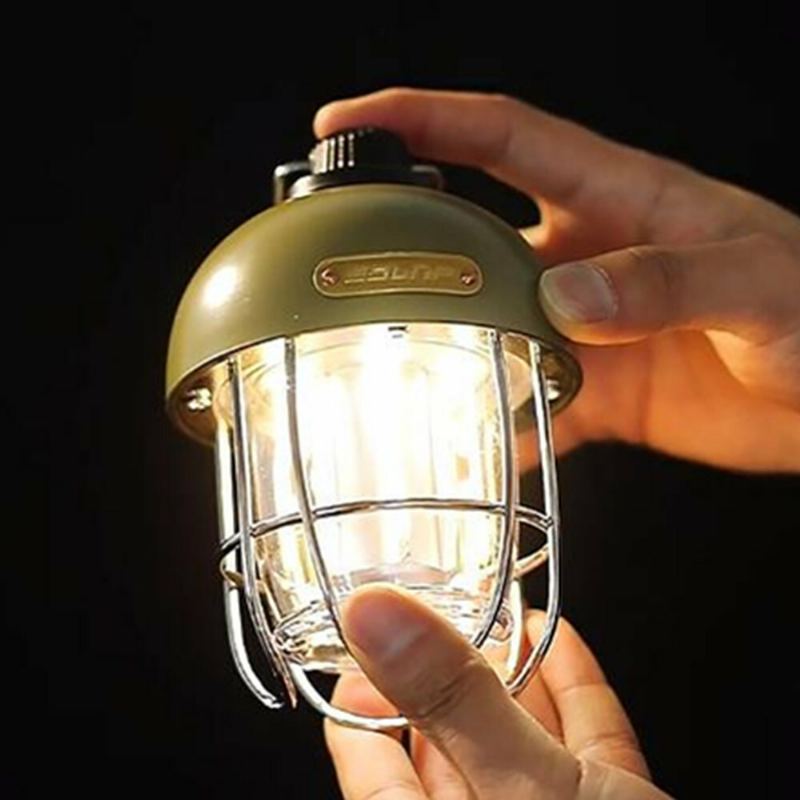 Outdoor Camping Camp Light Přenosné Světlo Do Stanu Usb Dobíjecí Ipx3 Vodotěsné Bílé A Teplé Nastavitelné