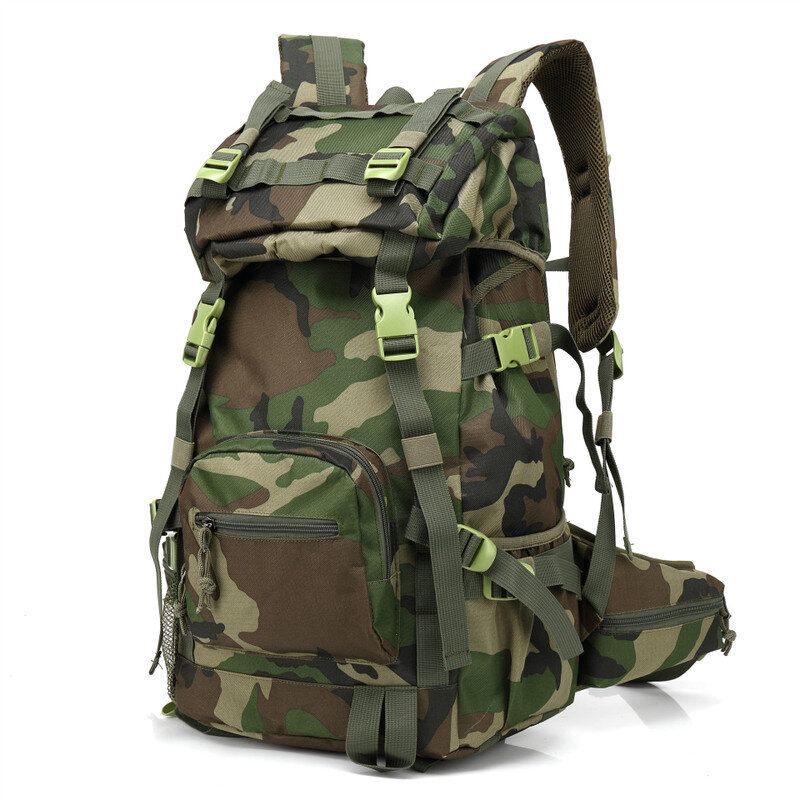 Ozuko 40l Horolezecký Batoh Vodotěsný Nylonový Camping Cestování Turistika Taška Přes Rameno Max. Nosnost 40-60 Kg