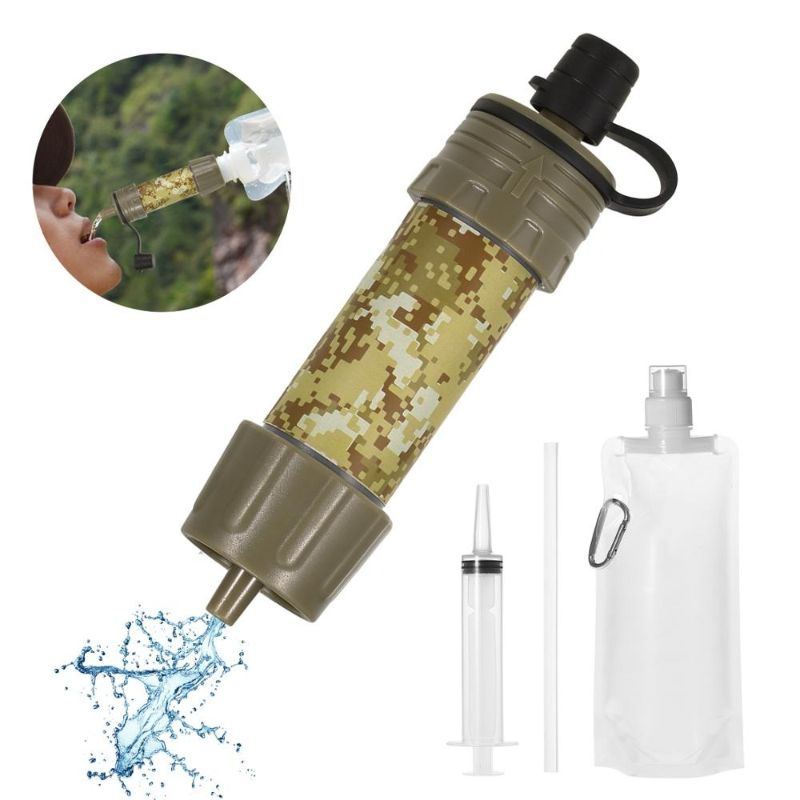 Systém Vodního Filtru Čistička Slámy Pro Nouzové Přežití