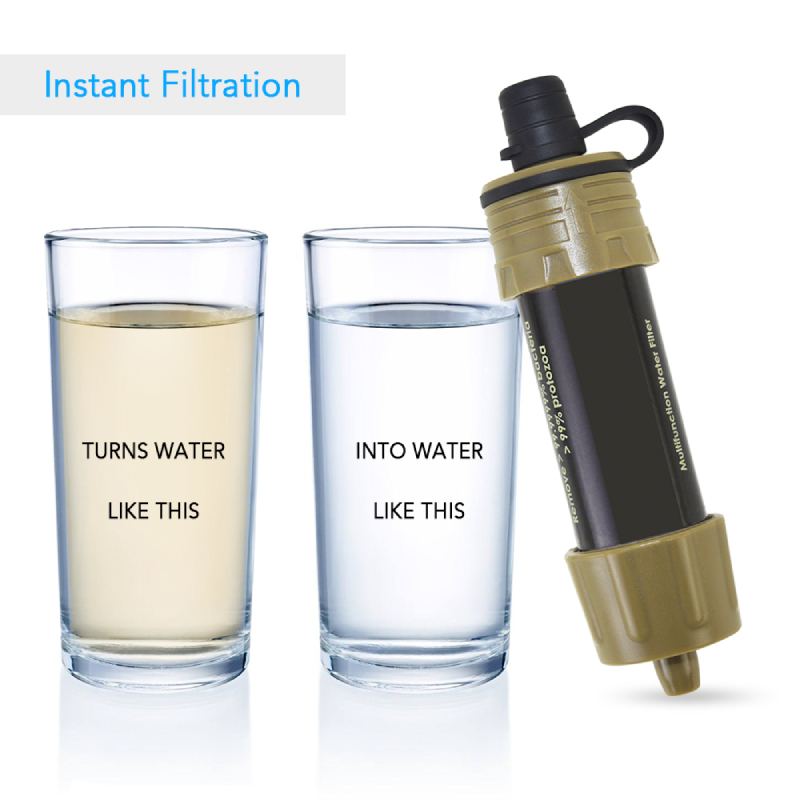 Systém Vodního Filtru Čistička Slámy Pro Nouzové Přežití