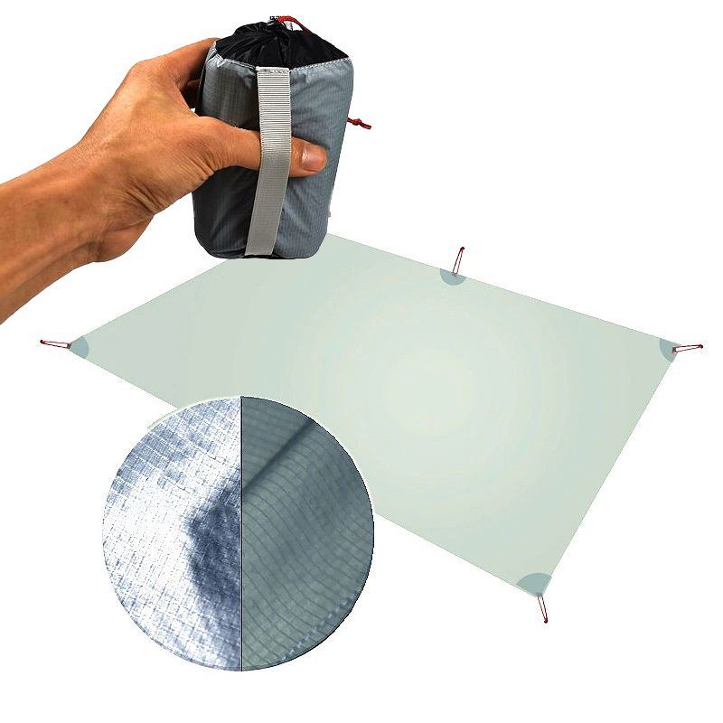 Ultralehká Plachta Lehký Mini Sun Shelter Camping Mat Stan