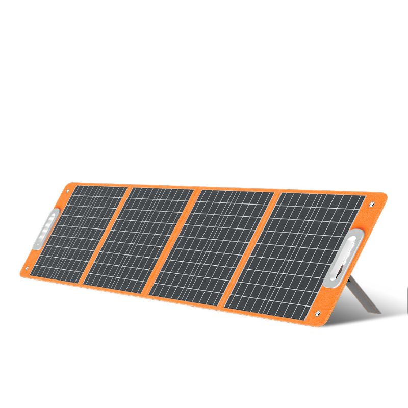 Us Direct 18v 100w Skládací Solární Panel Nouzová Nabíječka S Pd Type-c Qc3.0 Pro Telefony Tablety Camping Van Rv Trip Výpadek Napájení