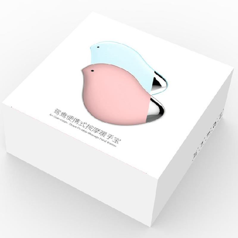 Usb Mini Nabíjecí Ohřívač Rukou Kempingový Mobilní Vibrační Masáž