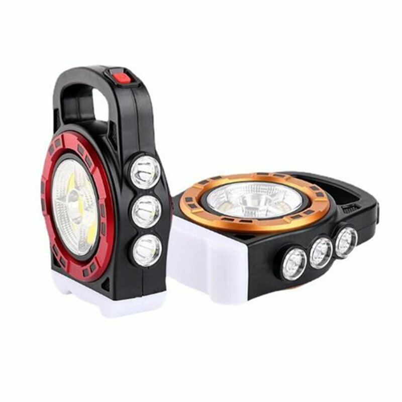 Venkovní Solární Nabíjecí Světlo Multifunkční Hledací Svítilna Treasure Silné Cob Led Přenosná