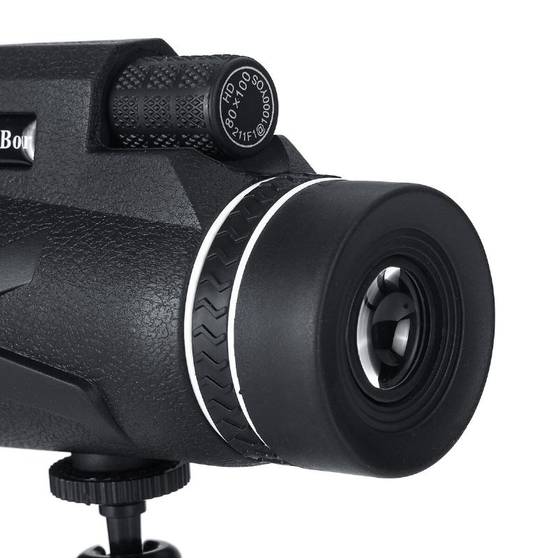 Zvětšení 80x100 Přenosný Monokulární Dalekohled Výkonný Zoom Velký Ruční Vojenský Hd Profesionální Lov