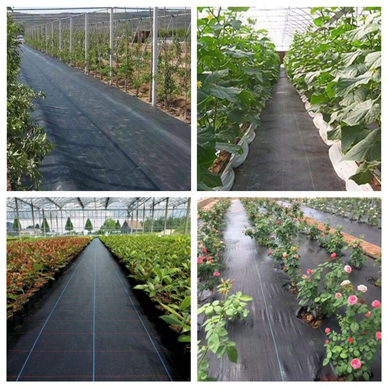 Plevel Control Fabric Barrier Landscape Blocker Earthmat Ground Cover