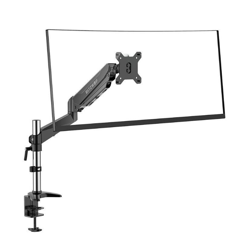 Stojan Na Monitor S Pneumatickým Ramenem 32" 360° Rotace -85°~+90° Naklonění 180° Nastavitelná Výška A Vedení Kabelů