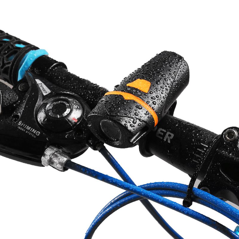 Bikight 800lm 1200mah Hliníková Slitina Vodotěsná Nárazuvzdorná Usb Nabíjecí Cyklistická Svítilna Usb Světlo