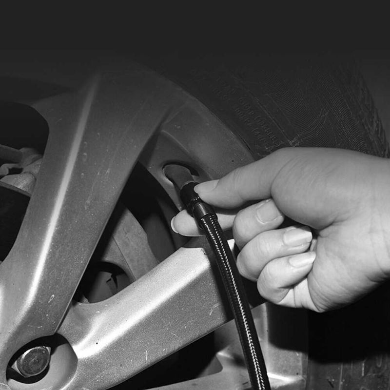 Bikight Mini Elektrická Vzduchová Pumpa 12vdc 10a Multifunkční Hustilka Deflátor Tlaku V Pneumatikách Pro Motocyklový Míček