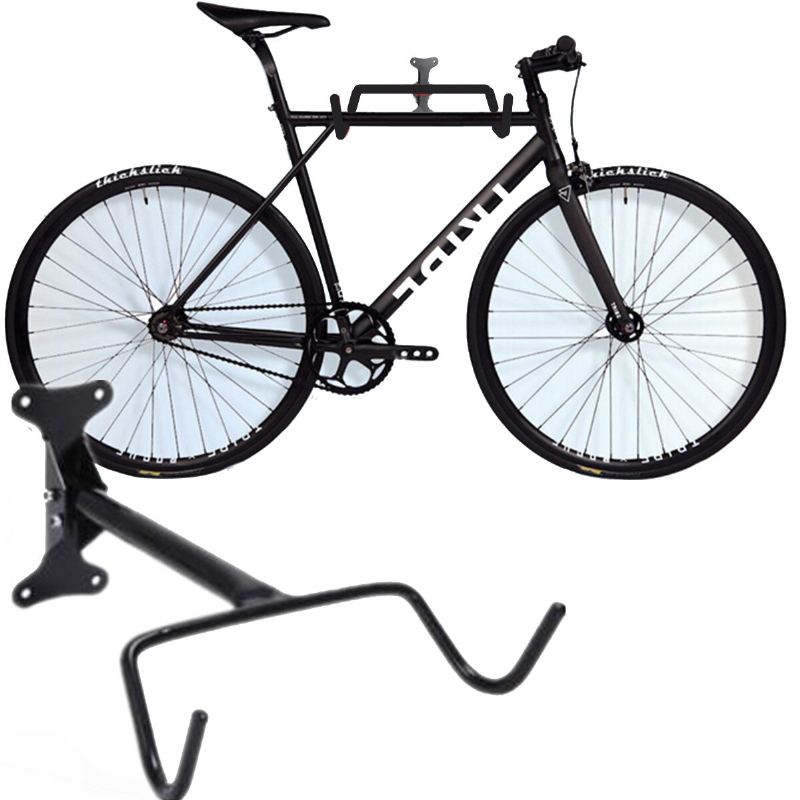 Bikight Nosnost 30 Kg Jízdní Kolo Nástěnný Displej Držák Na Hák Garážového Úložiště Mtb Rack Černá