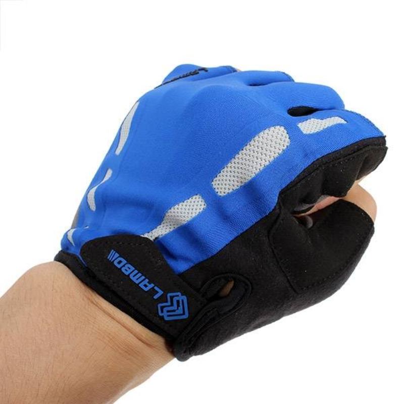Cyklistické Rukavice Lambda Half Finger Horské Pro Vybavení