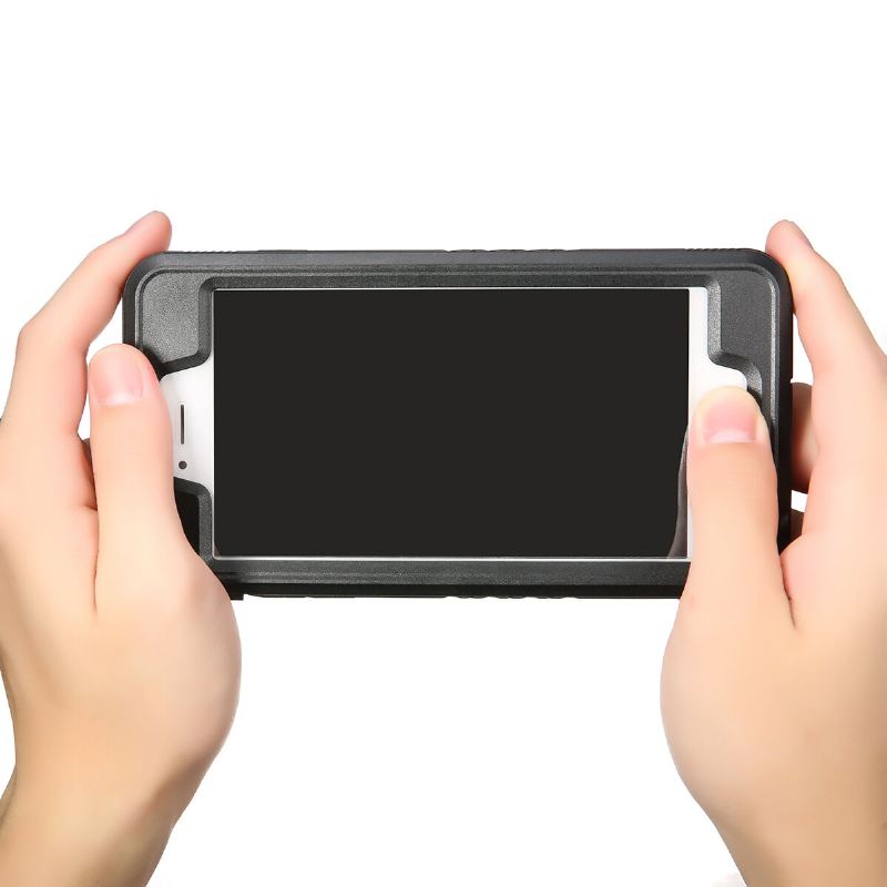 Držák Telefonu Na Kolo Otočný O 360° Vodotěsný Odolný Proti Nárazům Pro 5.5palcový Telefon