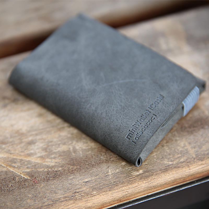 Multifunkční Mini Držák Na Karty Pu Outdoor Cestovní Přenosné Pouzdro Na Kreditní Peněženky Keychain Packet