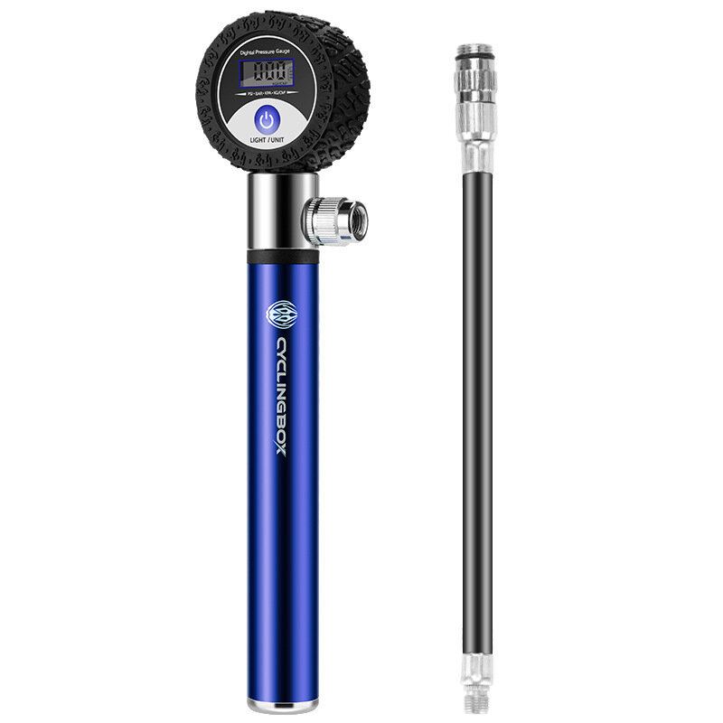 Pumpa Na Kolo Bikight 120psi 4 Režimy Tlak V Pneumatikách Displej Lcd Inflátor Kuličková Na Venkovní Cyklistika